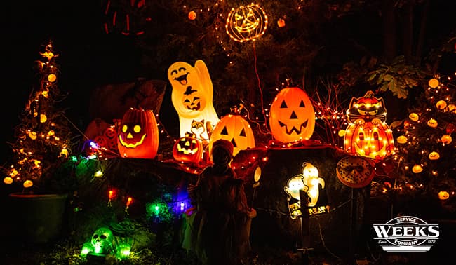 halloween lighting, halloween, lighting tips, lighting tips and tricks, tips and trick, home lighting, electrician, electrical